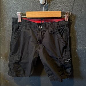 Black Kids Levi’s Cargo Shorts Size 8
